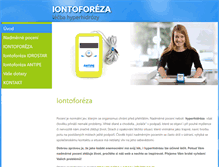 Tablet Screenshot of iontoforeza.com